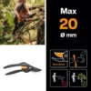 Секатор площинний FISKARS SingleStep P26, 20.8см, 200г (F)
