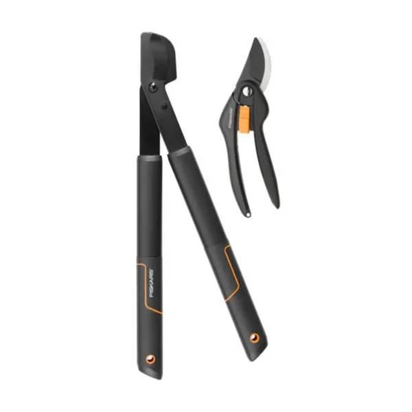 Набір садовий FISKARS (сучкоріз SingleStep S L28 та секатор площинний SingleStep P26 (1057760)
