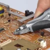 Кусачки бокові для електроніки антистатичні, діаметр 1,6мм, 115мм KNIPEX 77 12 115 ESD, поліровані