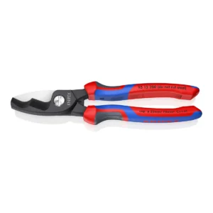 Ножиці для різання кабелів, діаметр 20мм /70мм,кв.,  200мм KNIPEX 95 12 200 SB, фосфатовані