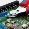 Кусачки Electronic Super Knips, діаметр 1,6мм, 125мм KNIPEX 78 03 125, нержавійка