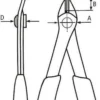 Кусачки Electronic Super Knips KNIPEX 78 61 125 ESD
