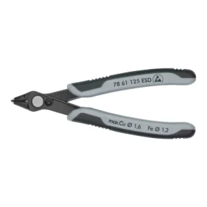 Кусачки Electronic Super Knips, діаметр 1,6мм, 125мм KNIPEX 78 61 125 ESD SB (в блістері)