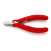 Кусачки бічні (бокорізи) для електроніки, Ø1,6мм KNIPEX 77 01 115 SB (в блістері)