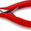 Кусачки бокові (бокорізи) для електроніки, діаметр 1,6мм KNIPEX 77 11 115, хромовані