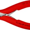 Кусачки бокові (бокорізи) для електроніки, діаметр 1,6мм KNIPEX 77 11 115, хромовані