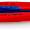 Кусачки прецизійні KNIPEX Slim Knips у пластиковому поясному чохлі