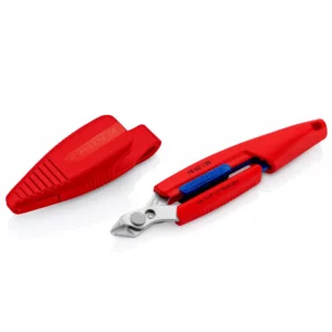 Кусачки прецизійні KNIPEX Slim Knips у пластиковому поясному чохлі