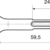Долото гостре SDS-PLUS RENNSTEIG, 250мм 9R 212 25001 SB
