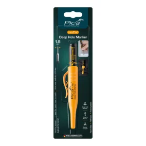 Маркер фірмовий з довгим носиком Pica-Ink Deep Hole Marker, 150/46 чорний
