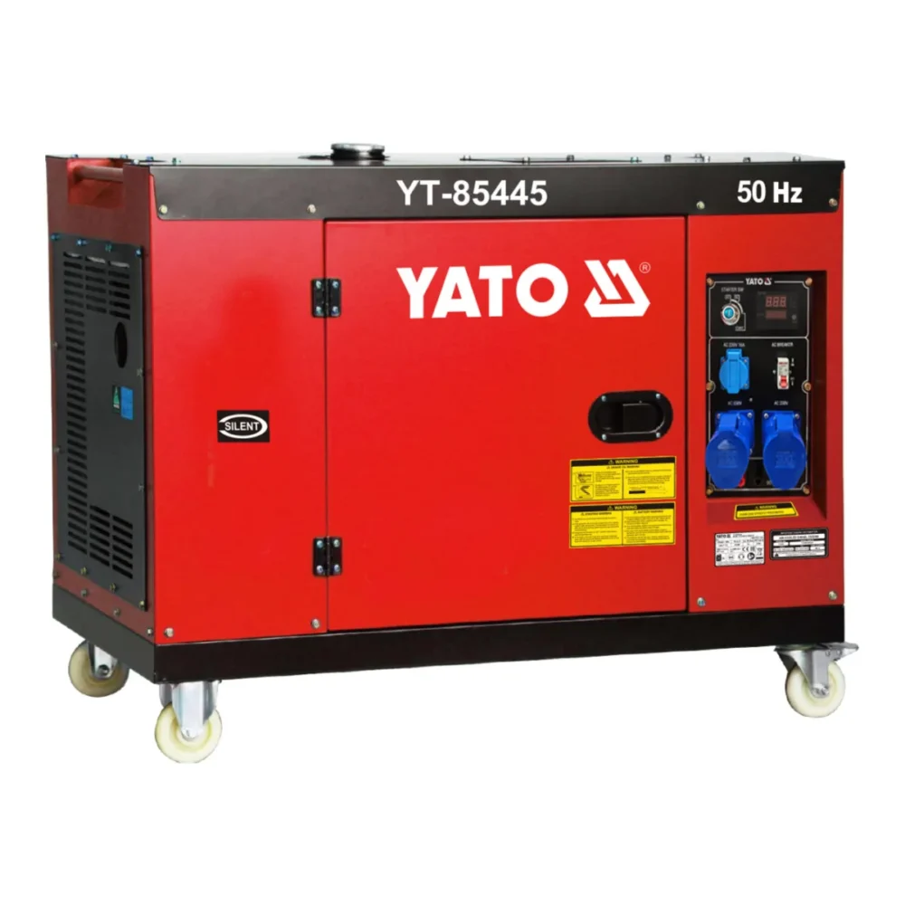 Генератор дизельний YATO YT-85445 (7,5-8,0 кВт., електростартер)
