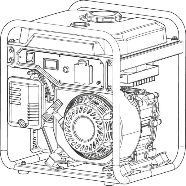 Генератор бензиновий інверторний Vitals IG 2.3bl