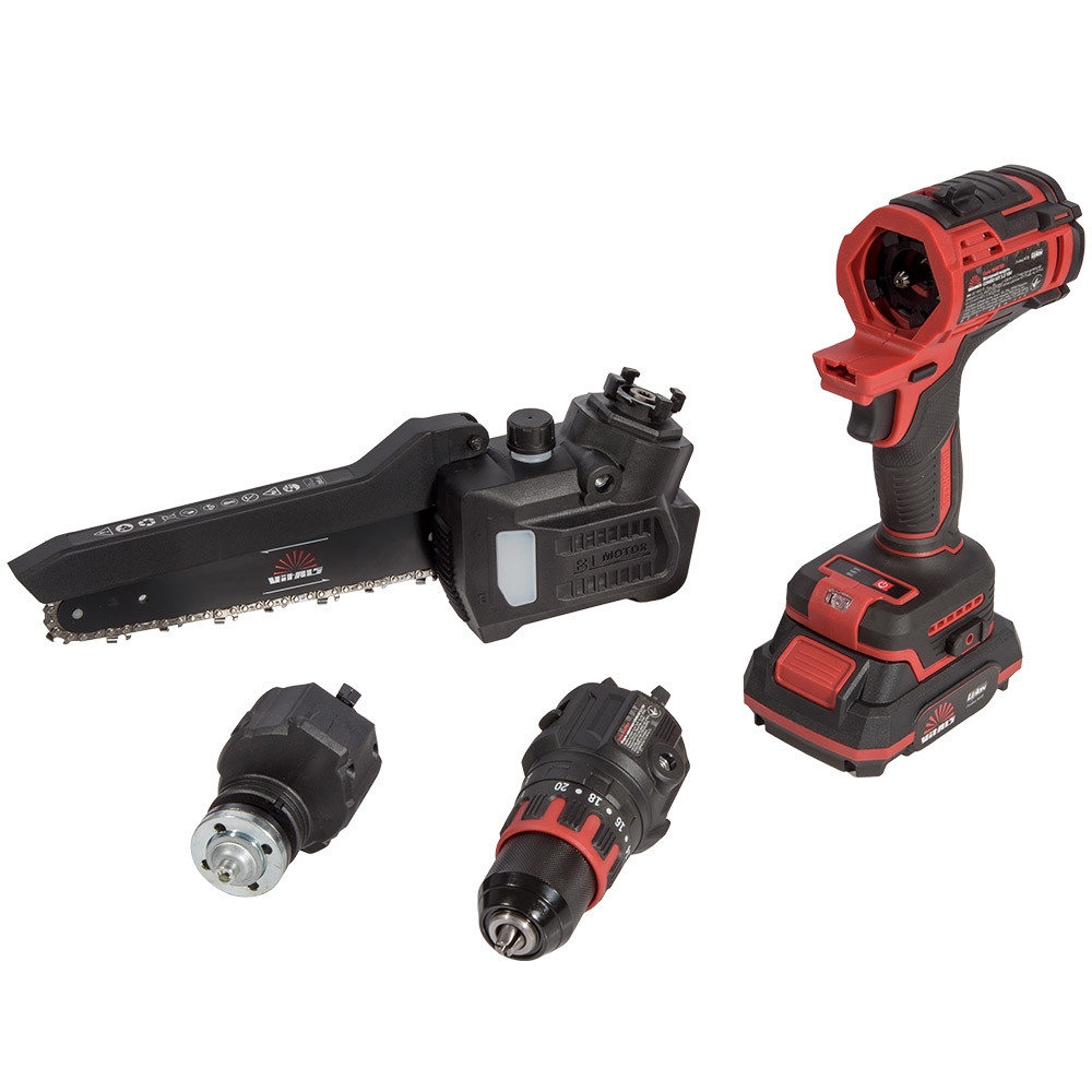Набір акумуляторний Vitals Master COMBO KIT 3.2 18V (шурупокрут, шліфмашинка, мініпилка)