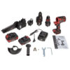 Набір акумуляторний Vitals Master COMBO KIT 4.1 18V (КШМ, шурупокрут, міні пила, перфоратор))
