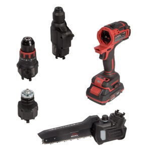 Набір акумуляторний Vitals Master COMBO KIT 4.1 18V (КШМ, шурупокрут, міні пила, перфоратор))